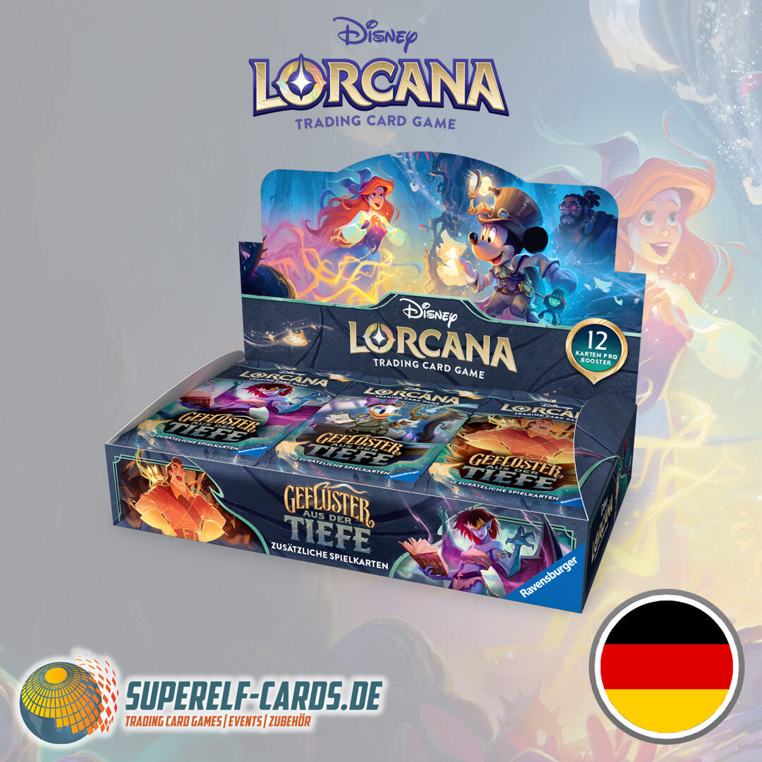 Disney Lorcana - Geflüster aus der Tiefe - Display EN / DE