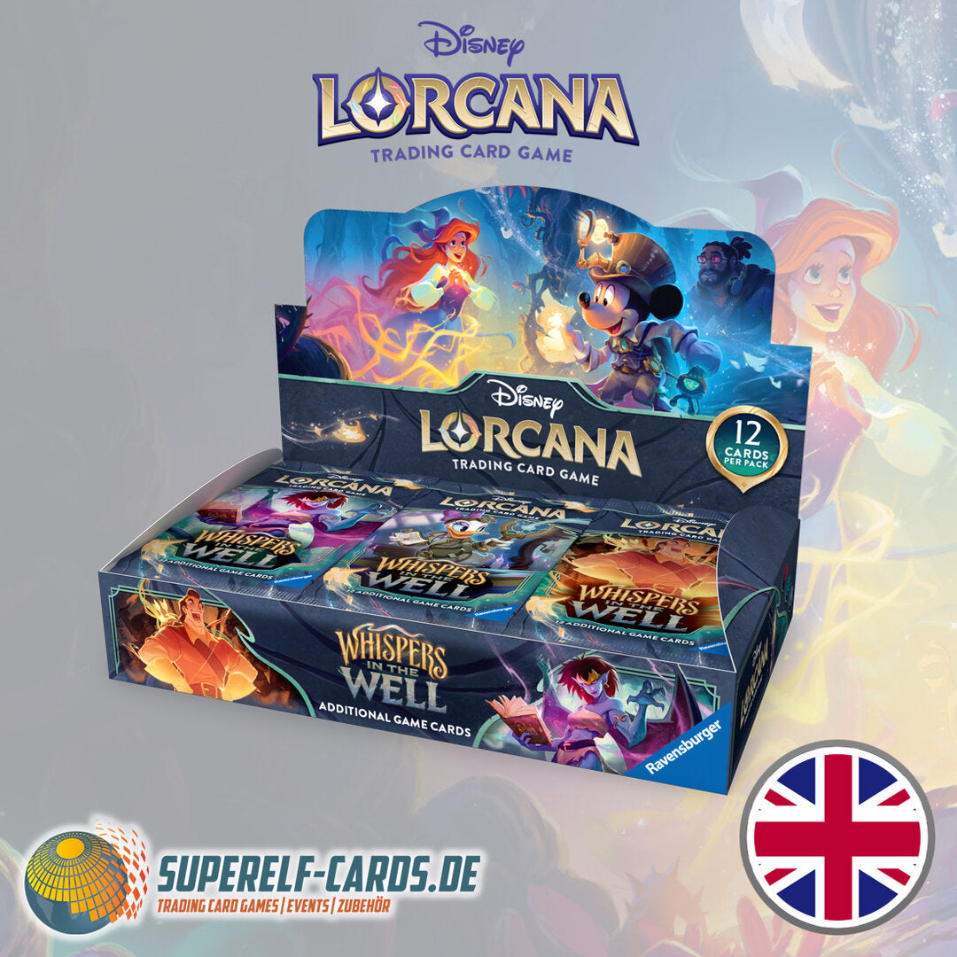 Disney Lorcana - Geflüster aus der Tiefe - Display EN / DE