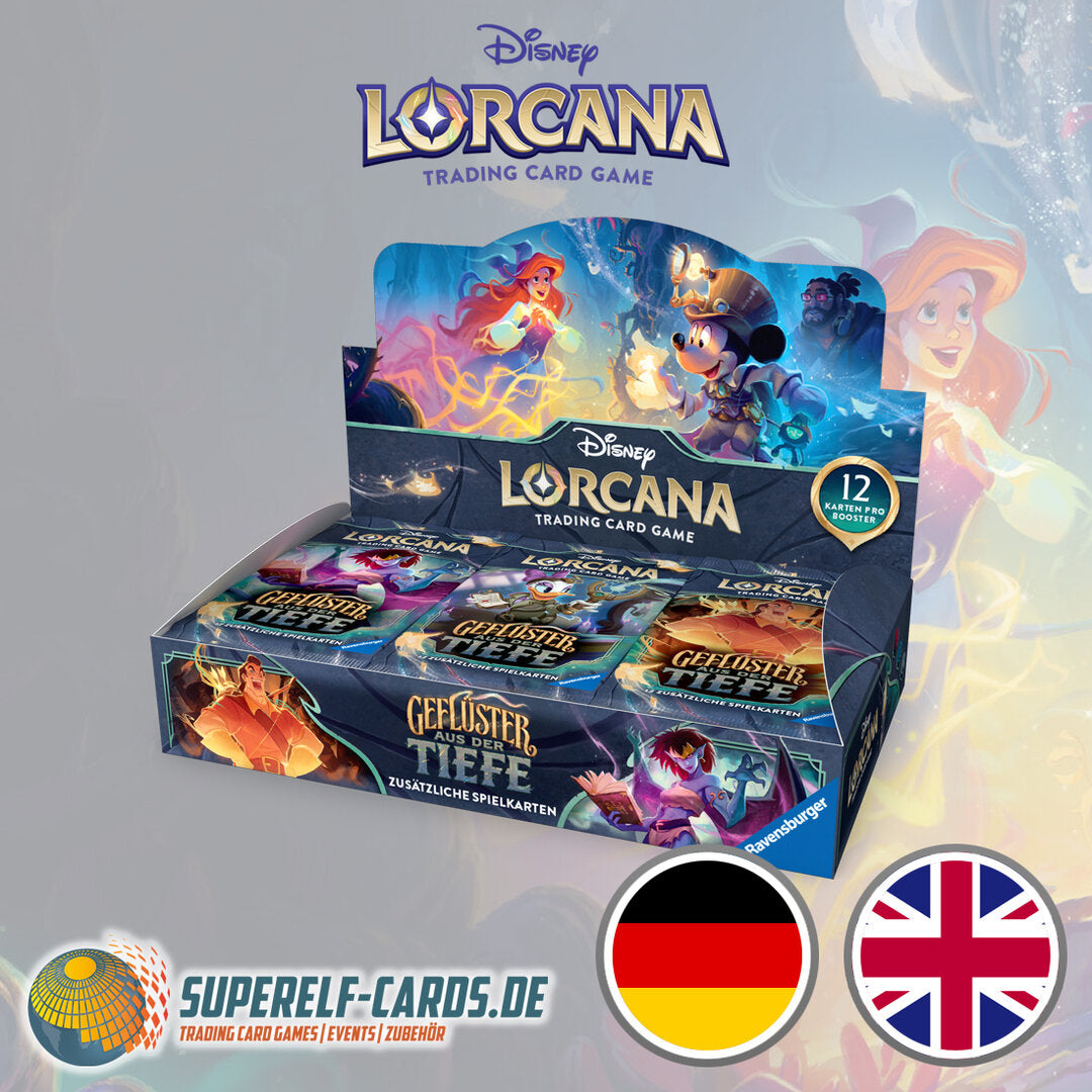 Disney Lorcana - Geflüster aus der Tiefe - Display EN / DE