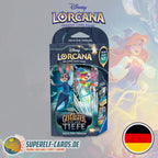 Disney Lorcana - Geflüster aus der Tiefe - Starter Deck Saphir / Stahl EN / DE