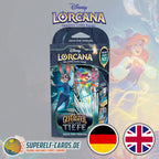 Disney Lorcana - Geflüster aus der Tiefe - Starter Deck Saphir / Stahl EN / DE