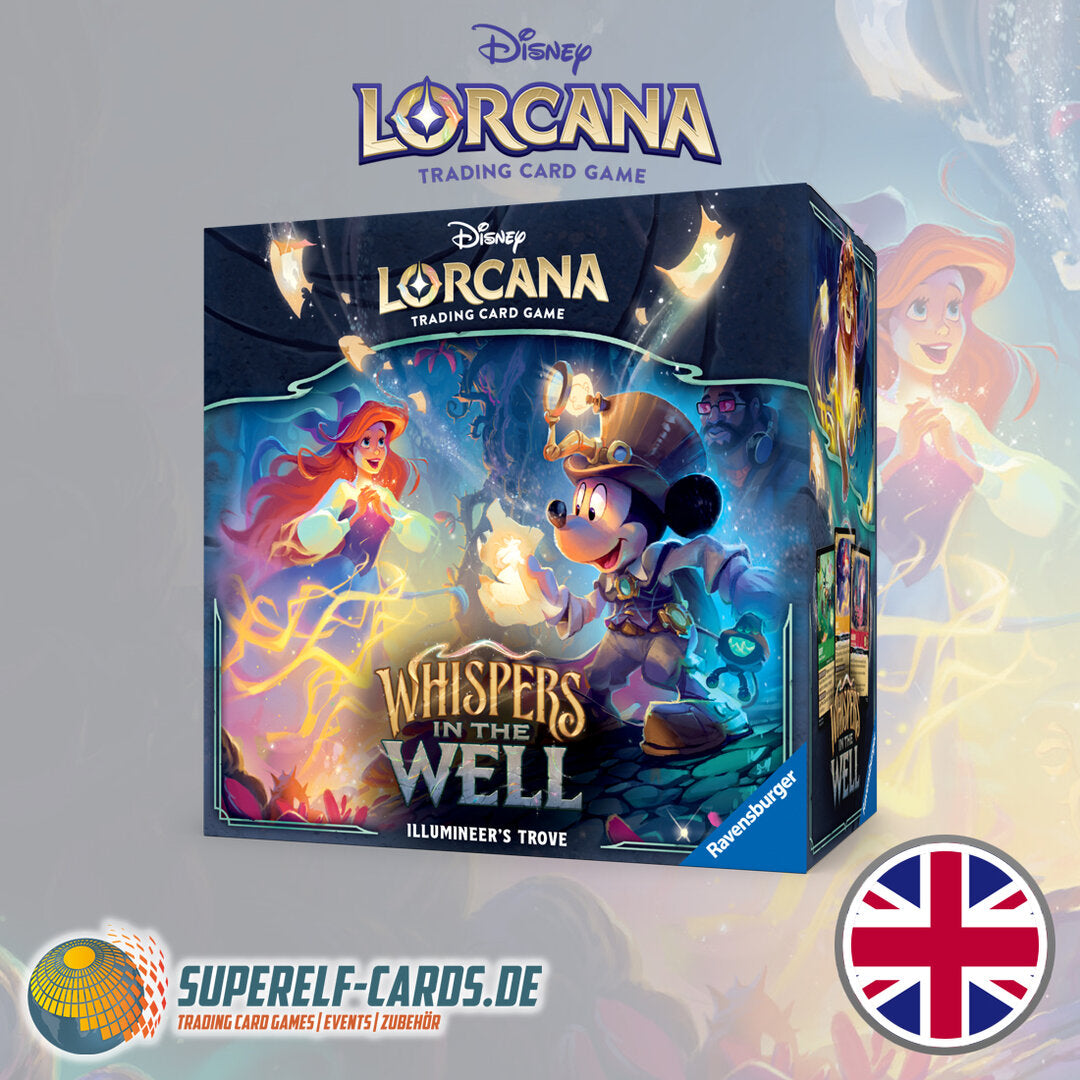 Disney Lorcana - Geflüster aus der Tiefe - Schatzkiste der Luminari DE / EN