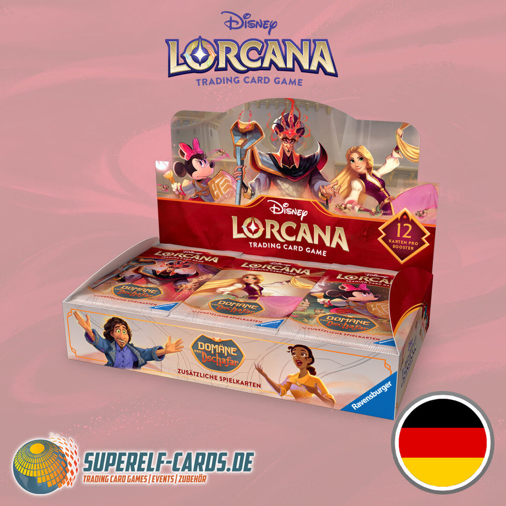 Disney Lorcana - Domäne von Dschafar - Display EN / DE