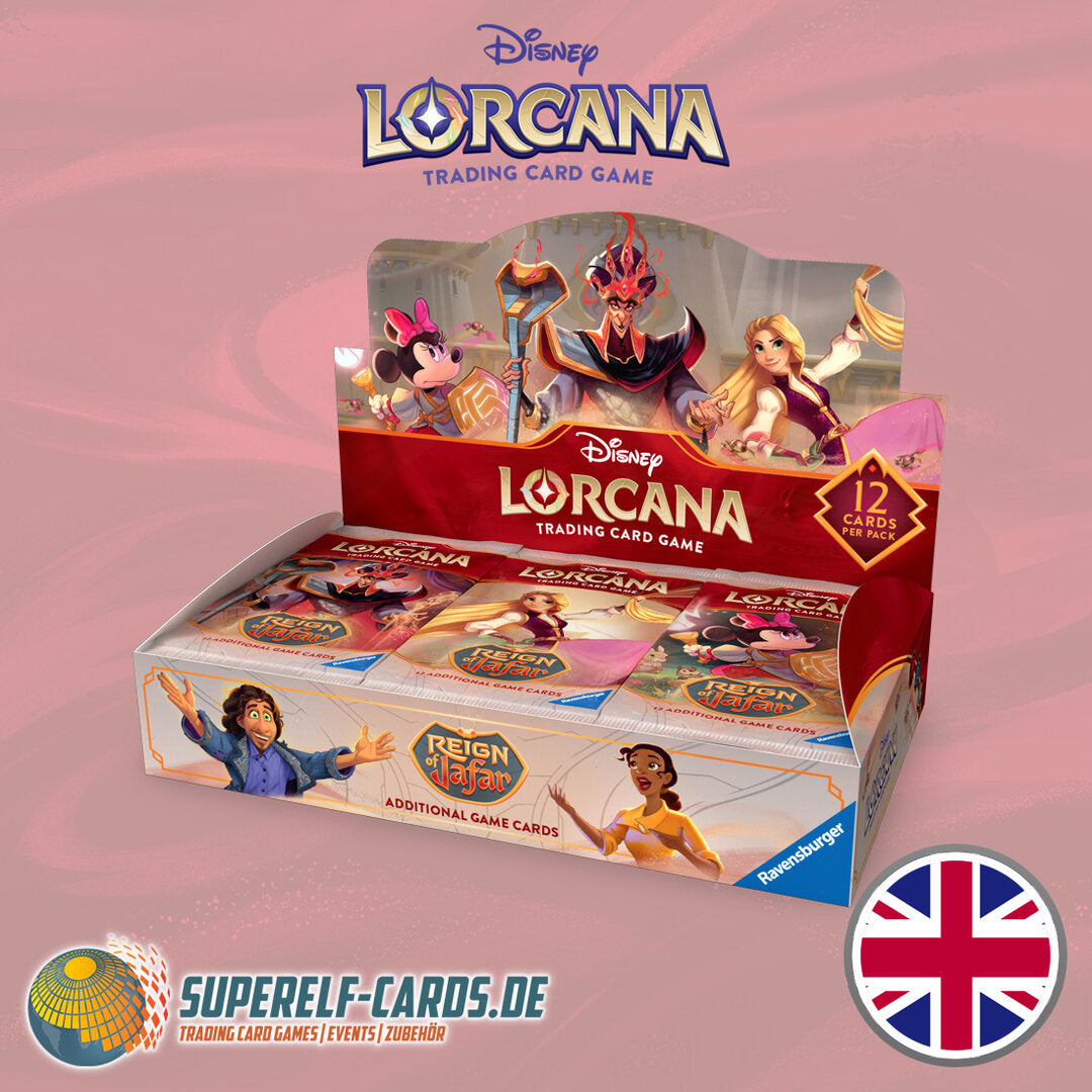 Disney Lorcana - Domäne von Dschafar - Display EN / DE