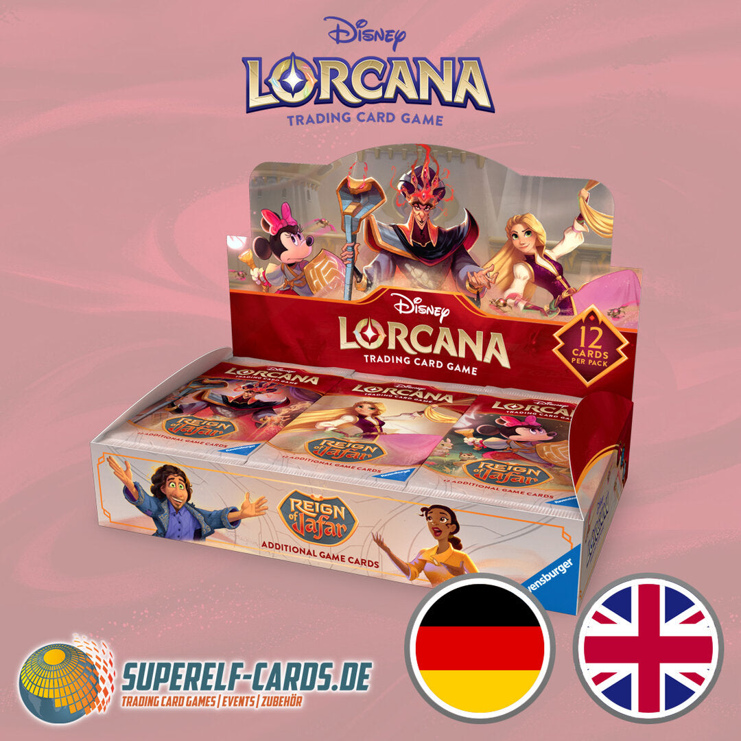 Disney Lorcana - Domäne von Dschafar - Display EN / DE
