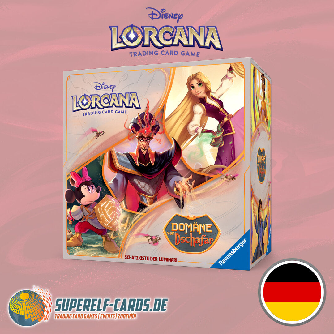 Disney Lorcana - Domäne von Dschafar - Schatzkiste der Luminari EN / DE