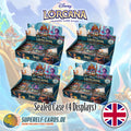 Lorcana - Azurblaues Meer / Azurite Sea - Sealed Case (4 Displays) DE / EN