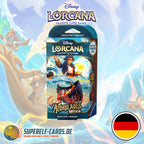 Disney Lorcana - Azurblaues Meer - Starter Deck Bernstein / Rubin EN / DE
