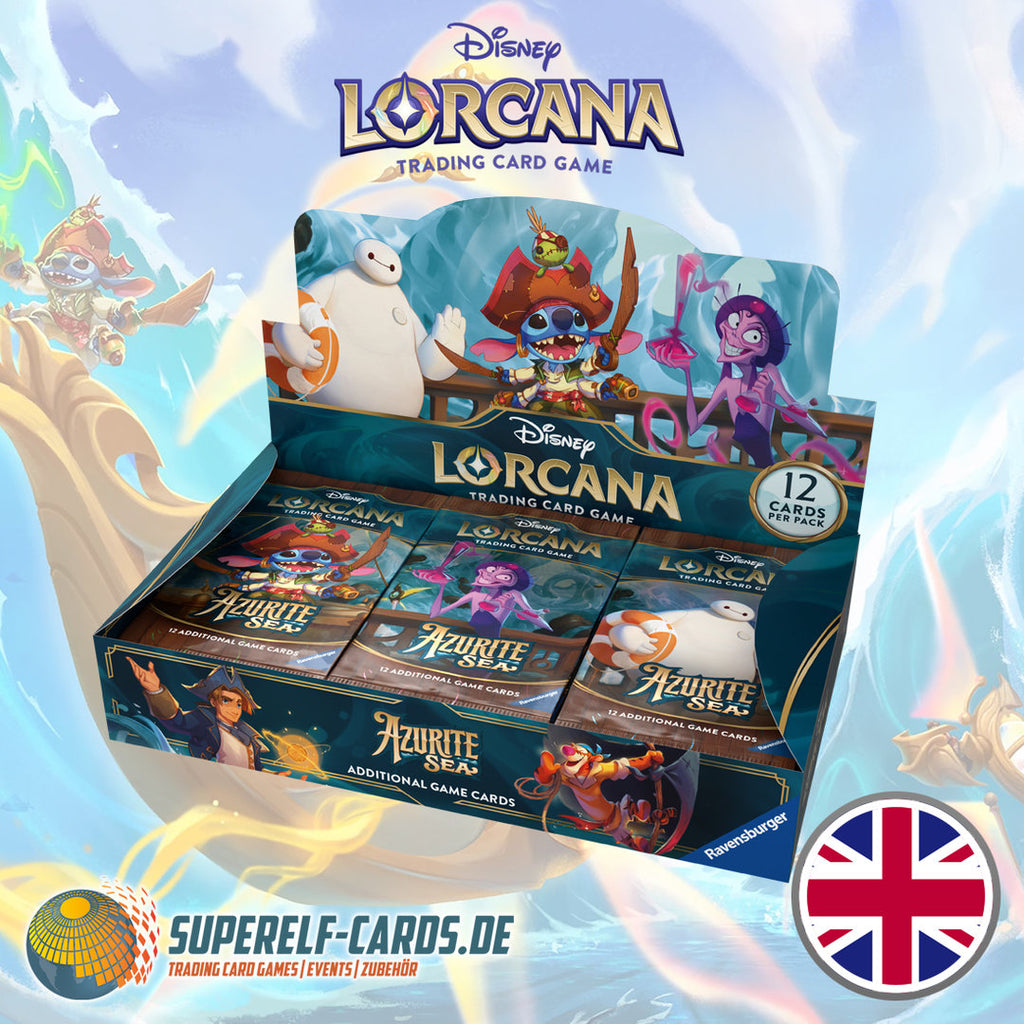 Disney Lorcana - Azurblaues Meer - Display EN / DE