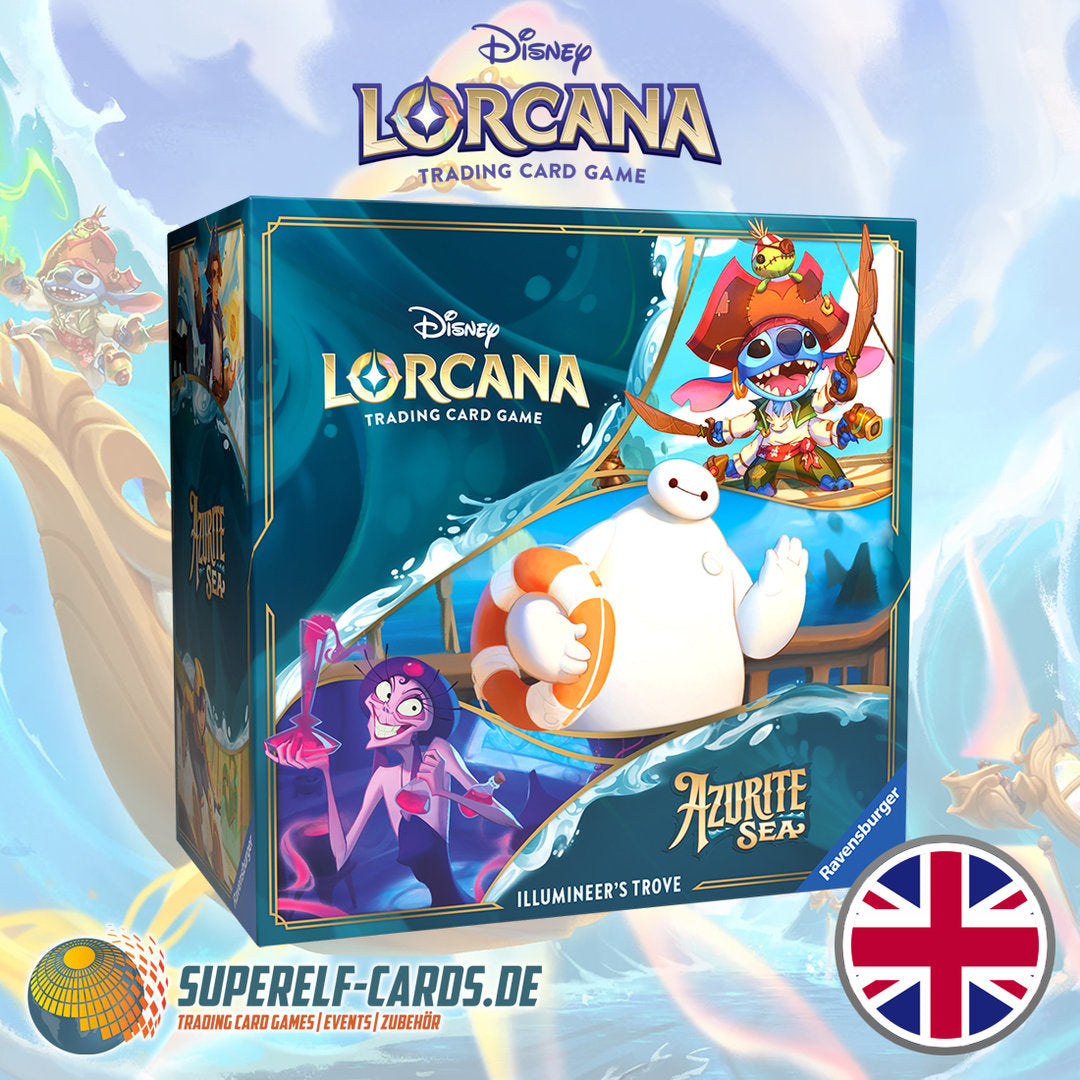 Disney Lorcana - Azurblaues Meer - Schatzkiste der Luminari EN / DE