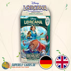 Disney Lorcana - Archazias Insel - Starter Deck Rubin / Saphir EN / DE