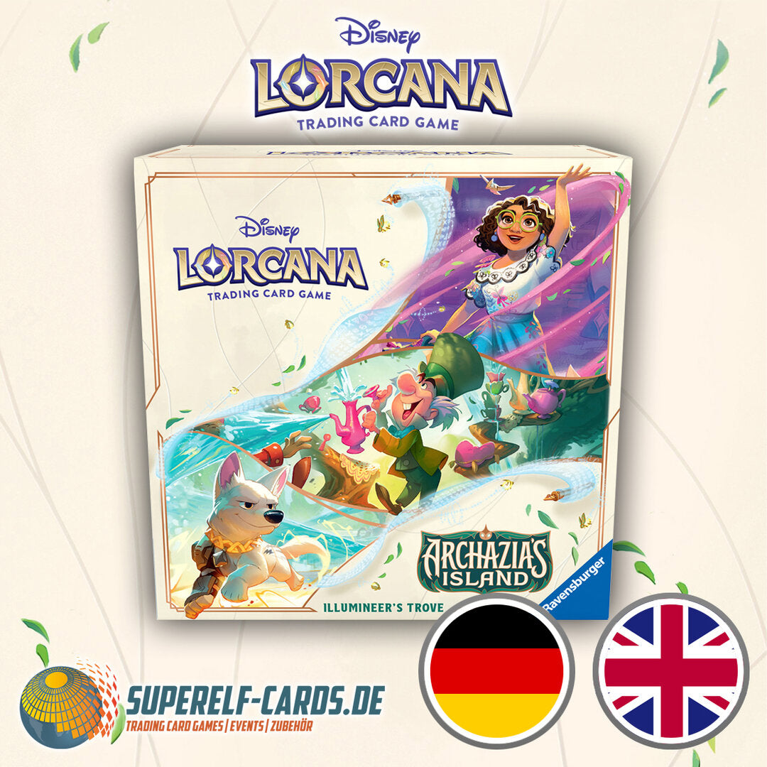 Disney Lorcana - Archazias Insel - Schatzkiste der Luminari EN / DE