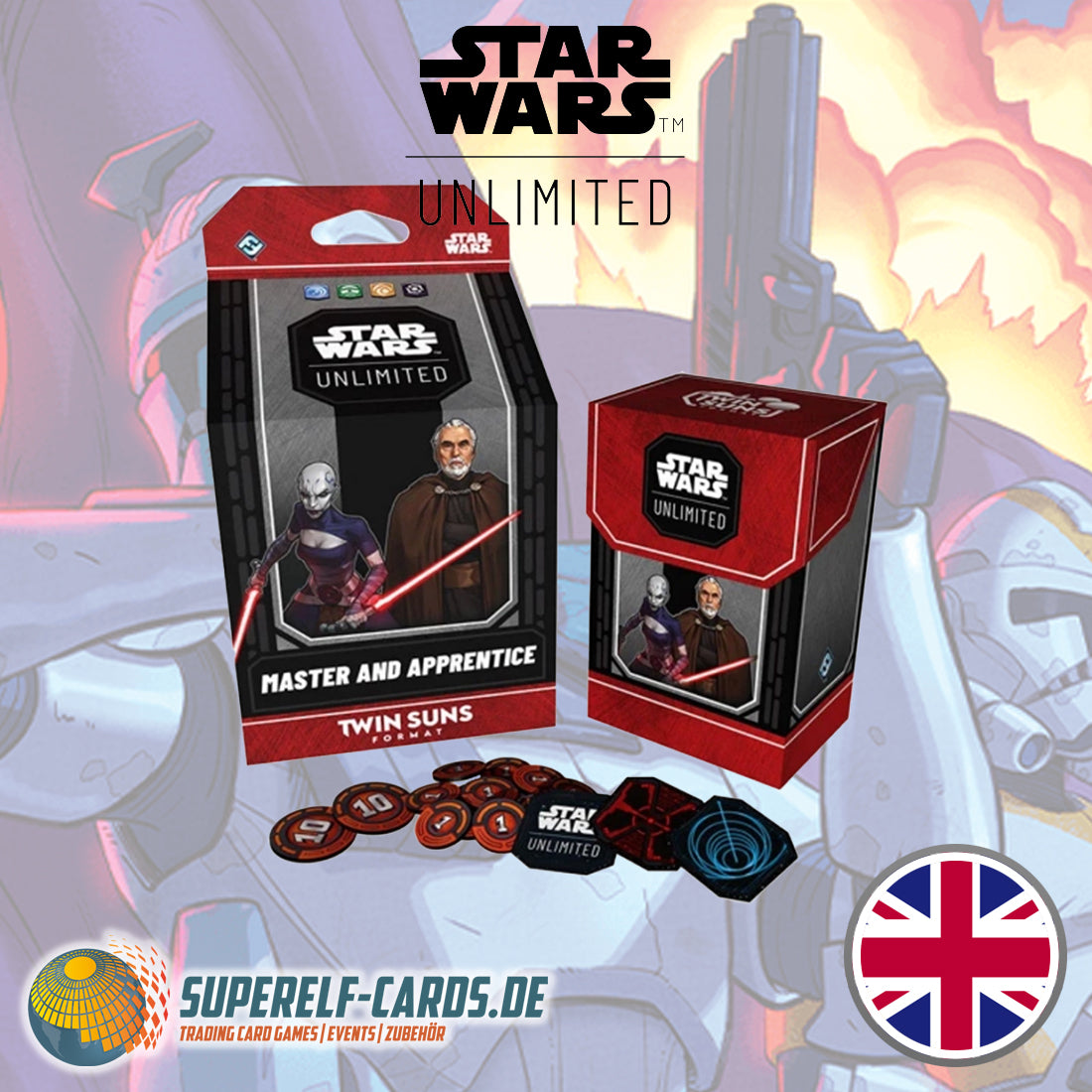 Star Wars: Unlimited - Twin Suns Deck DE / EN