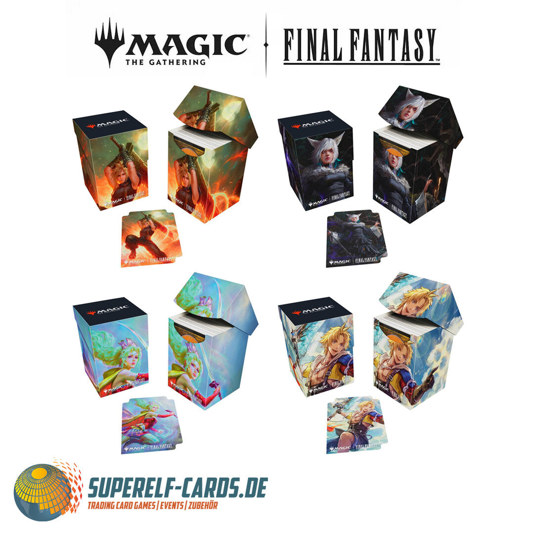 Ultra Pro - Magic the Gathering: Universes Beyond: Final Fantasy 100+ Deck Box Commander