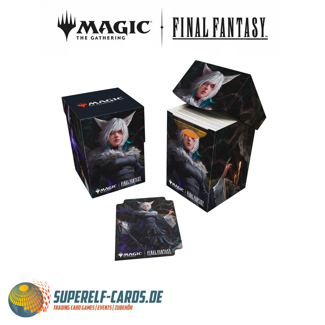 Ultra Pro - Magic the Gathering: Universes Beyond: Final Fantasy 100+ Deck Box Commander