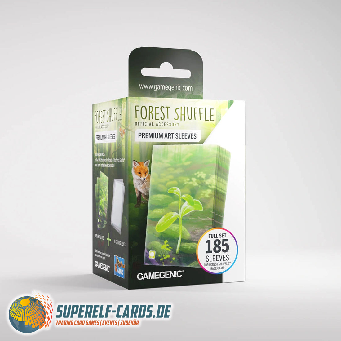 Gamegenic - Mischwald / Forest Shuffle - Premium Art Sleeves
