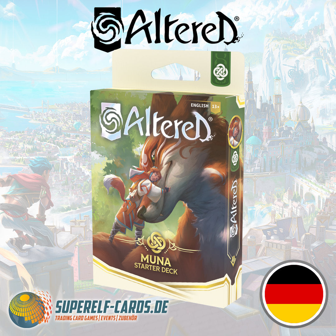 Altered - Jenseits der Tore - Starter Deck - Muna - DE / EN