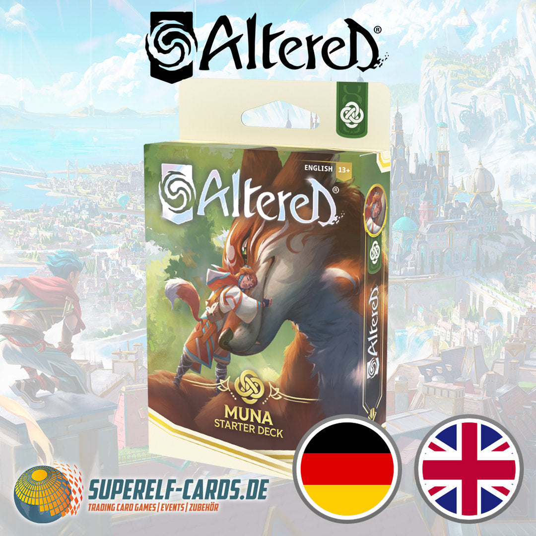 Altered - Jenseits der Tore - Starter Deck - Muna - DE / EN