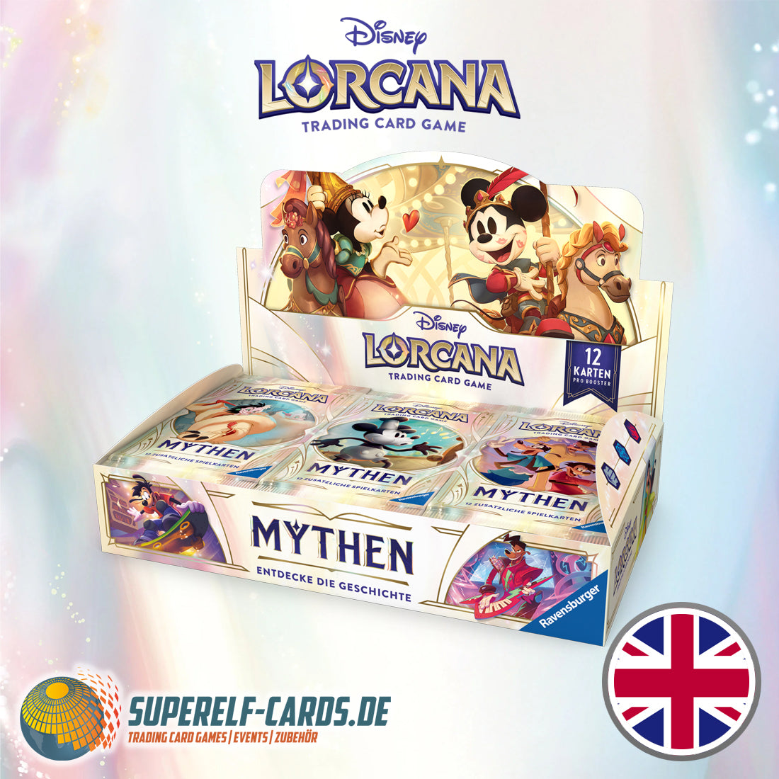 Disney Lorcana - Mythen - Display DE / EN