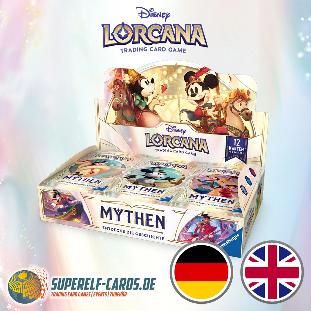 Disney Lorcana - Mythen - Display DE / EN
