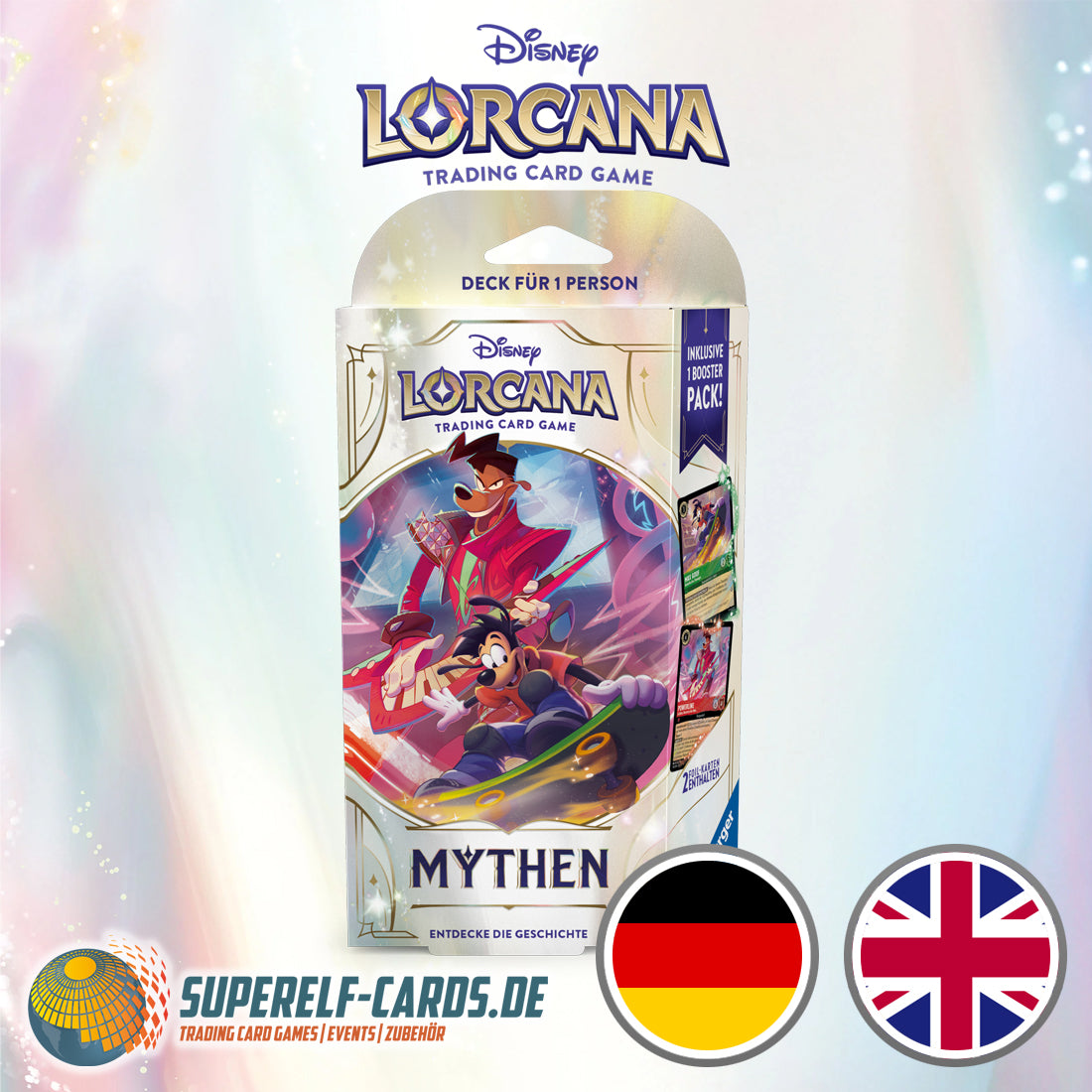 Disney Lorcana - Mythen - Starter Deck Saphir / Rubin DE / EN