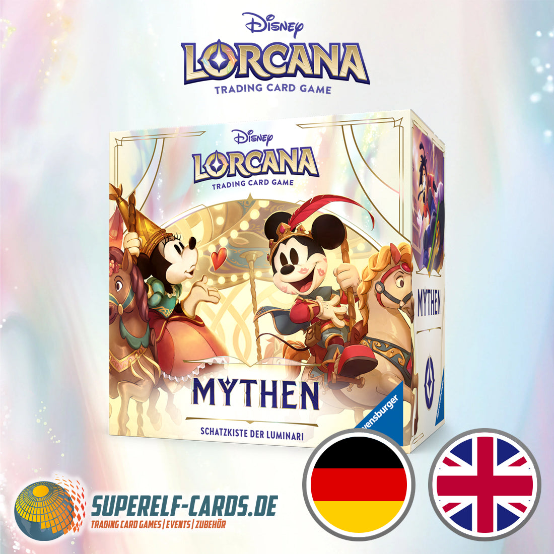 Disney Lorcana - Mythen - Schatzkiste der Luminari DE / EN
