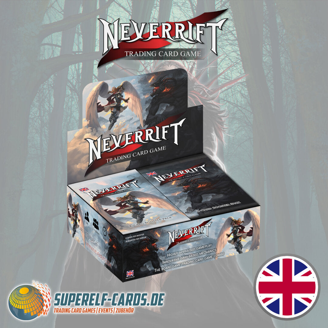 Neverrift TCG: Alpha Booster Display mit 20 Booster Packs - EN / DE