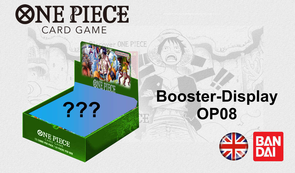 One Piece Card Game - OP08 Two Legends - Booster Display Englisch