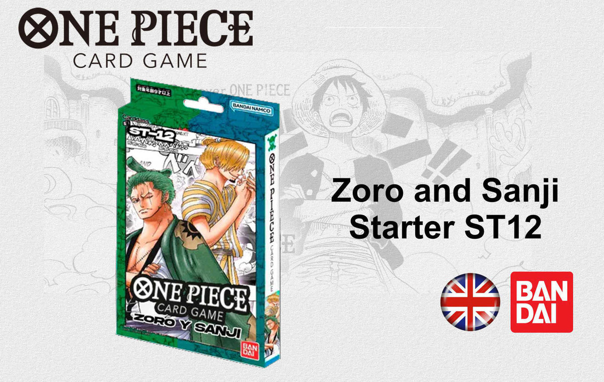 One Piece Card Game - Starter Deck ST12  Zoro & Sanji- englisch