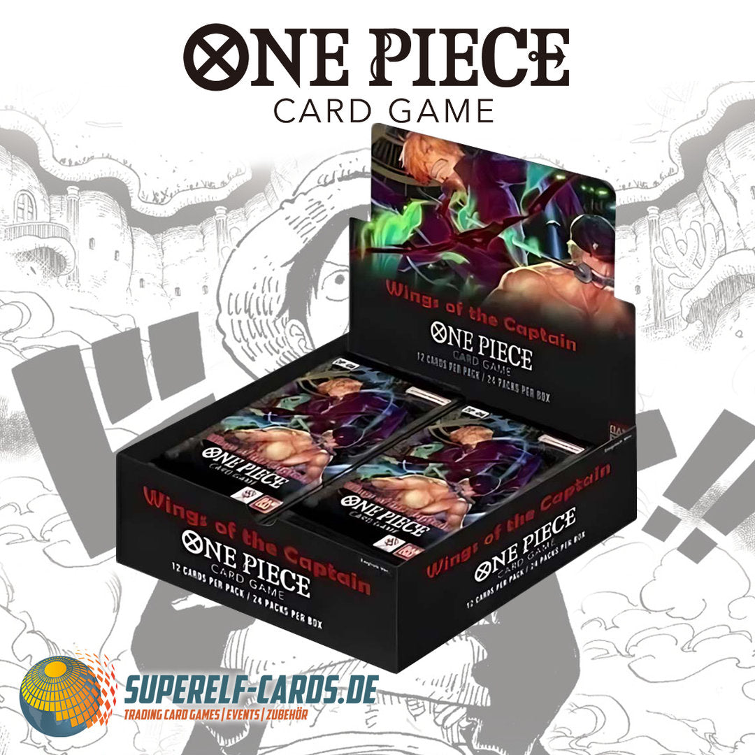 One Piece Card Game - OP06 - Wings of the Captain - Booster Display - englisch