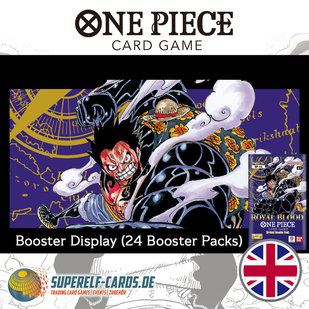 One Piece Card Game - OP10 - Royal Blood - Booster Display Englisch