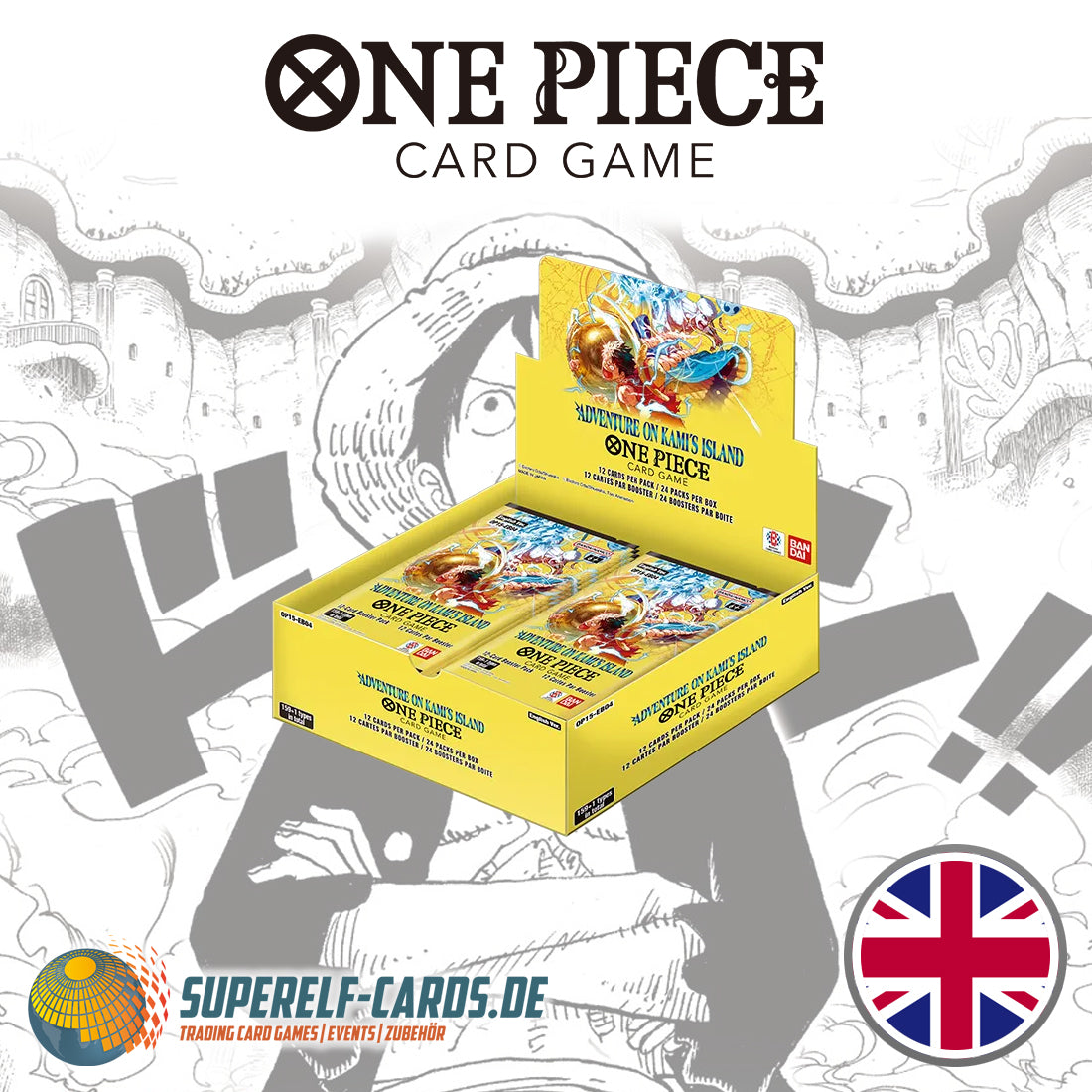 One Piece Card Game - OP15 / EB04 - Aventure on Kami's Island Booster Display EN
