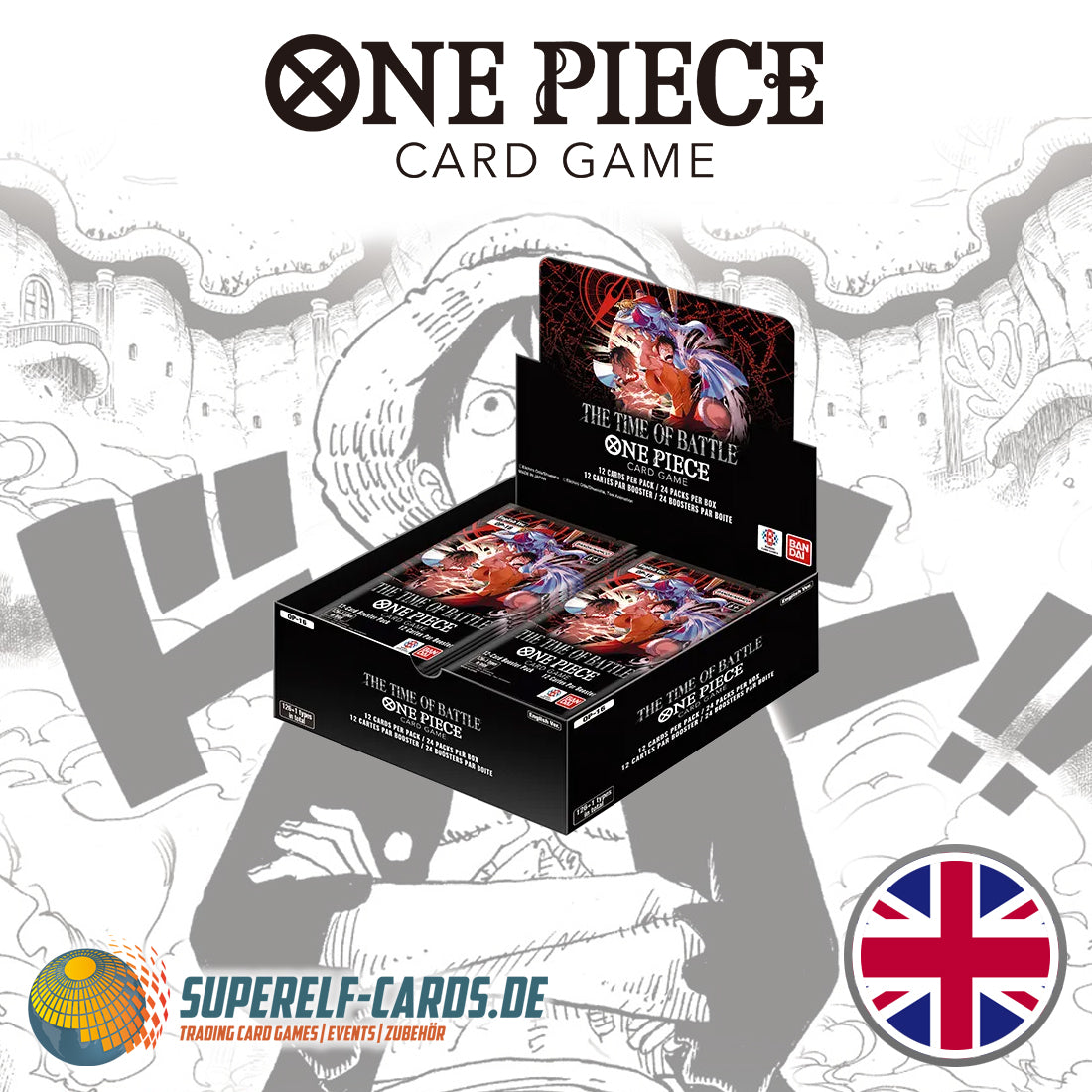 One Piece Card Game - OP16 - The Time of Battle Booster Display EN