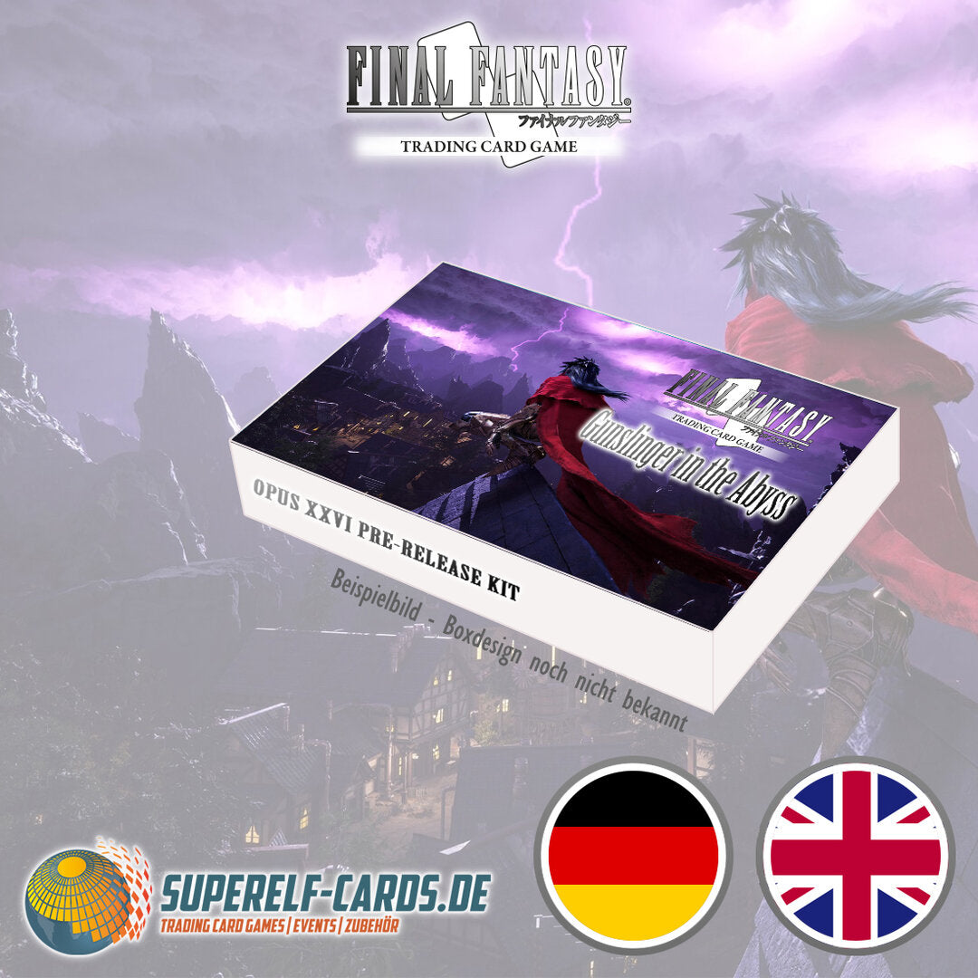 Final Fantasy TCG OPUS 26 / XXVI - Gunslinger in the Abyss - Pre-Release Kit