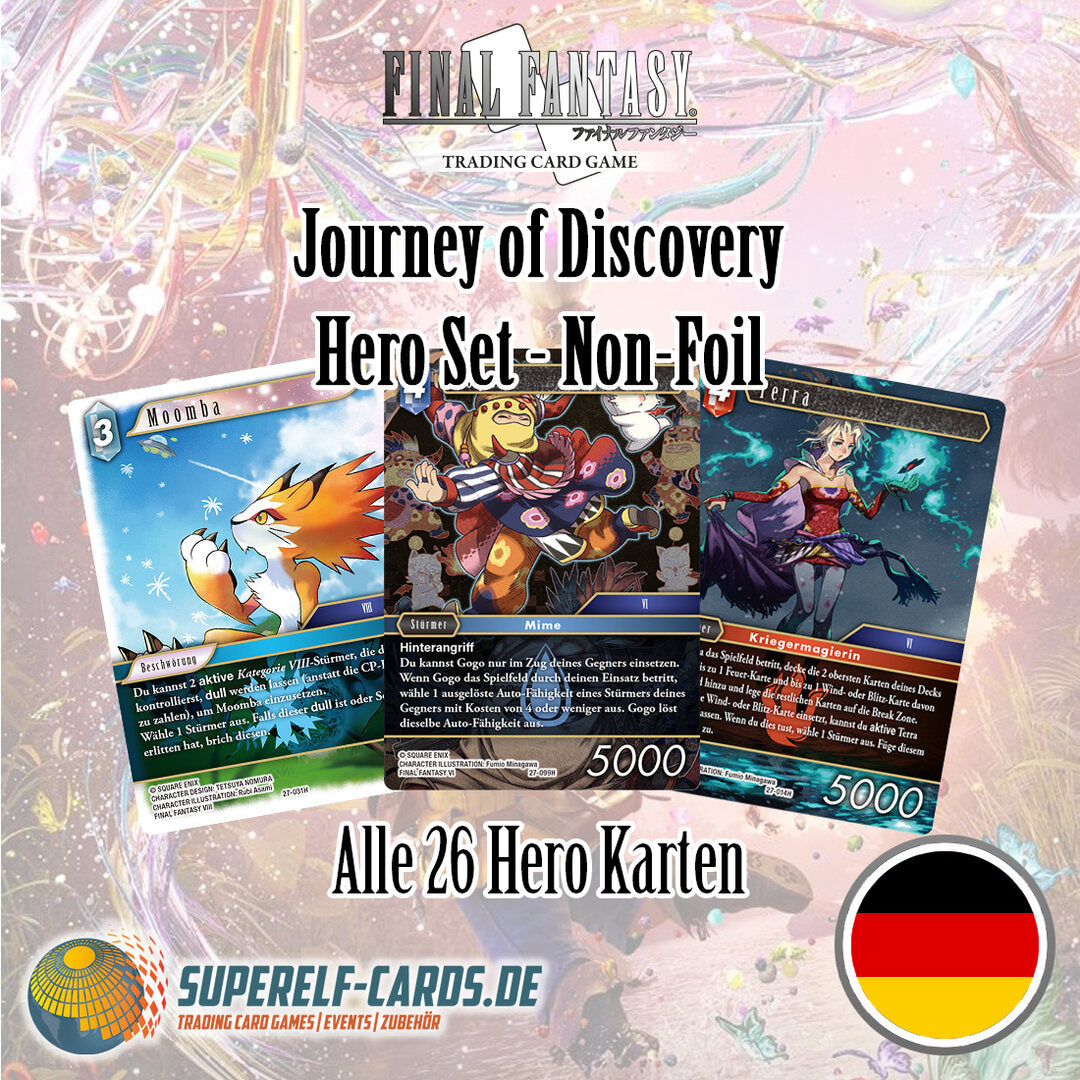 OPUS 27 - Journey of Discovery - Non-Foil Hero Set Deutsch