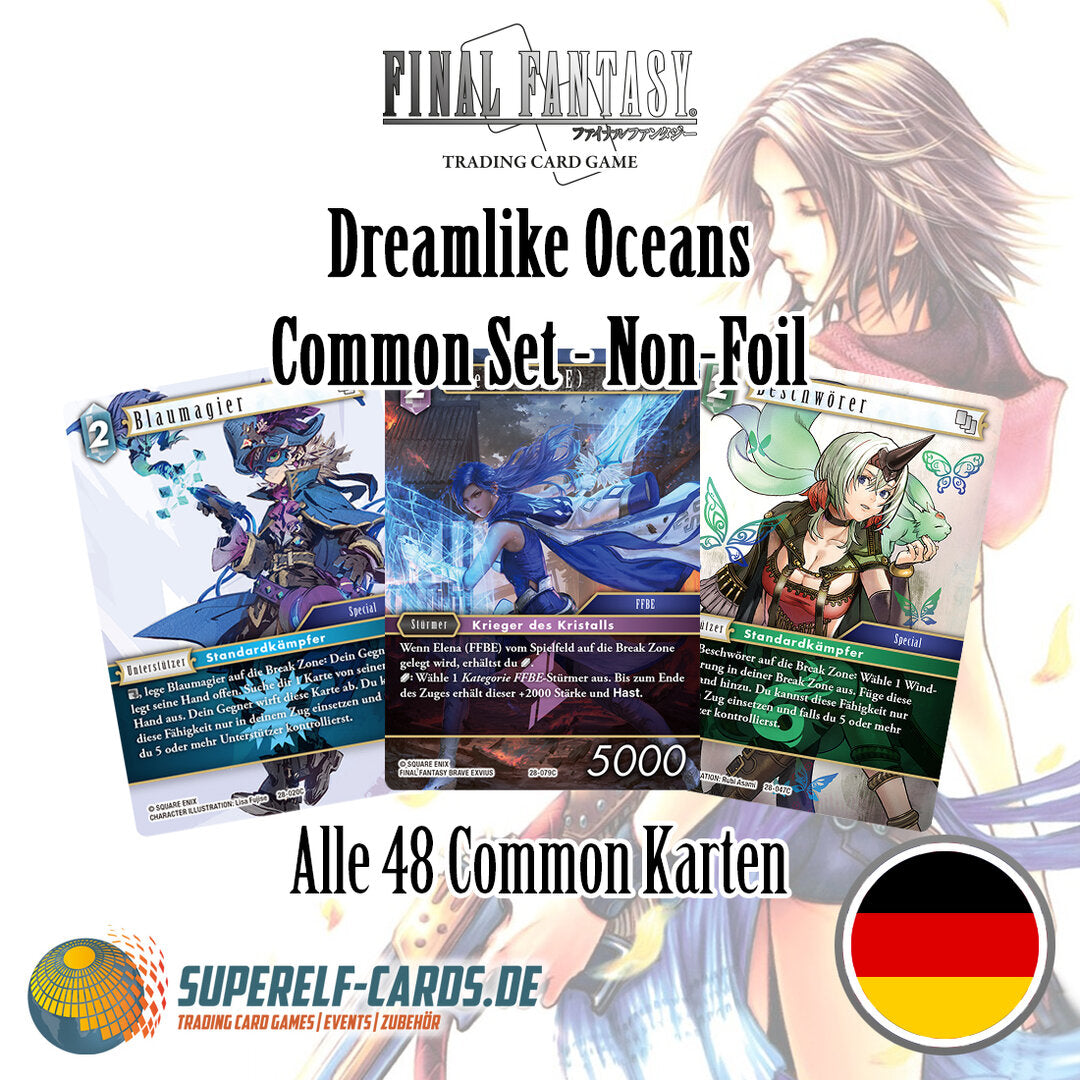 OPUS 28 - Dreamlike Oceans - Non-Foil Common Set Deutsch