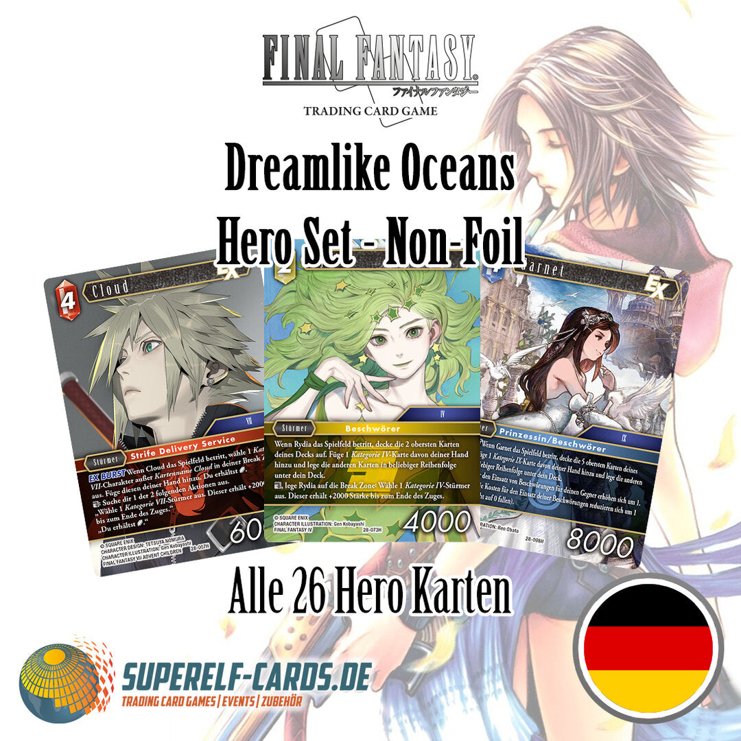 OPUS 28 - Dreamlike Oceans - Non-Foil Hero Set Deutsch