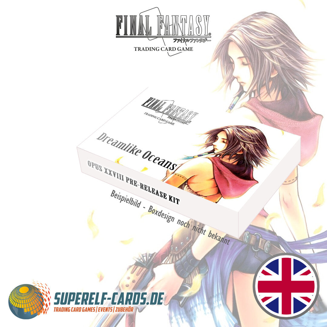 Final Fantasy TCG OPUS 28 / XXVIII - Dreamlike Oceans - Pre-Release Kit - EN / DE