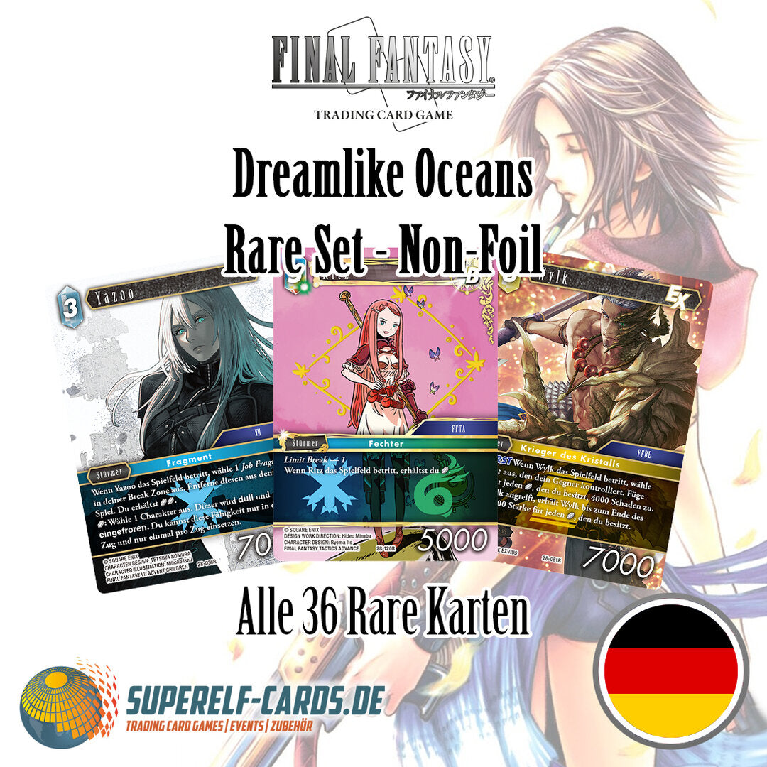 OPUS 28 - Dreamlike Oceans - Non-Foil Rare Set Deutsch