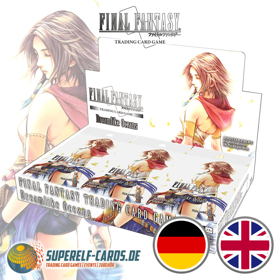 Final Fantasy TCG OPUS 28 / XXVIII - Dreamlike Oceans - 18 Booster Display - EN / DE