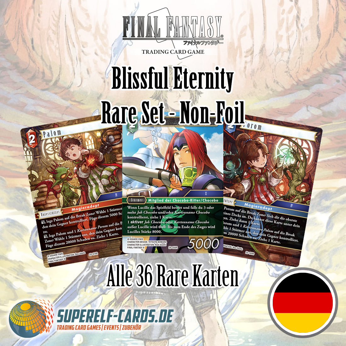 OPUS 29 - Blissful Eternity  - Non-Foil Rare Set Deutsch