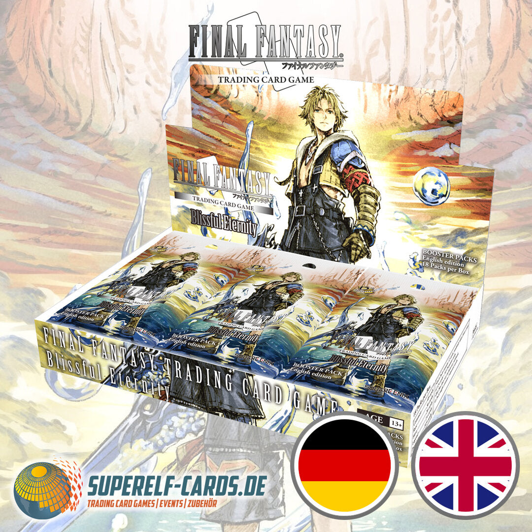 Final Fantasy TCG OPUS 29 / XIX - Blissful Eternity - 18 Booster Display - EN / DE