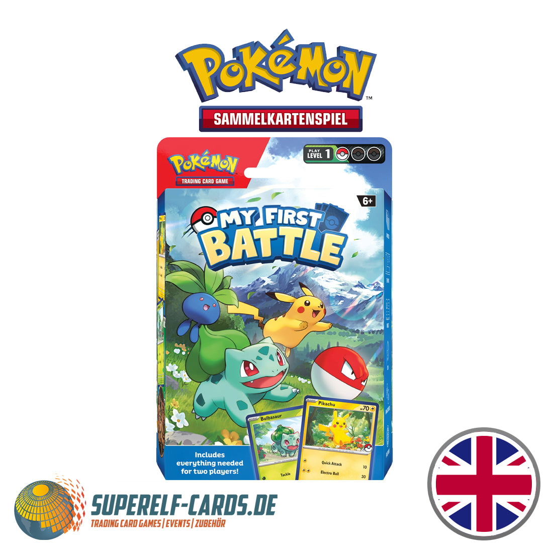 Pokémon TCG - My First Battle EN - Verschiedene Versionen