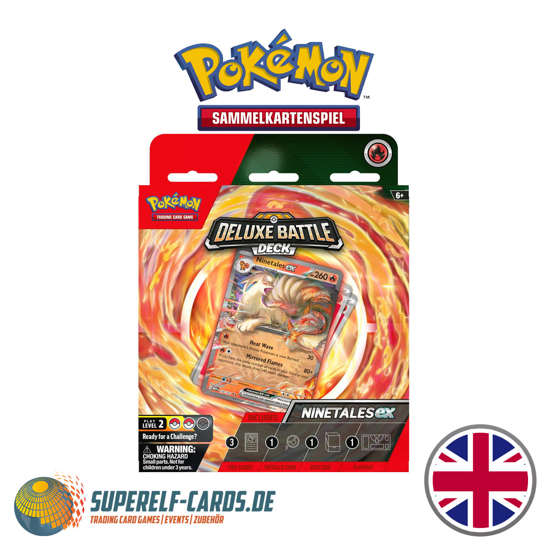 Pokémon TCG - Deluxe Battle Deck - Ninetails EX EN