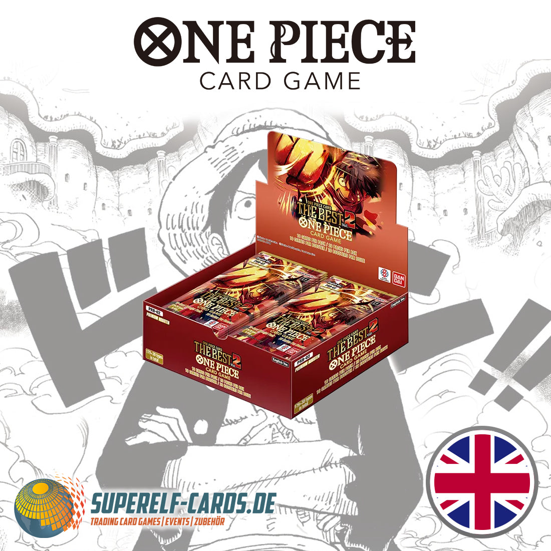 One Piece Card Game - PRB 02 - Premium - Booster Display - EN