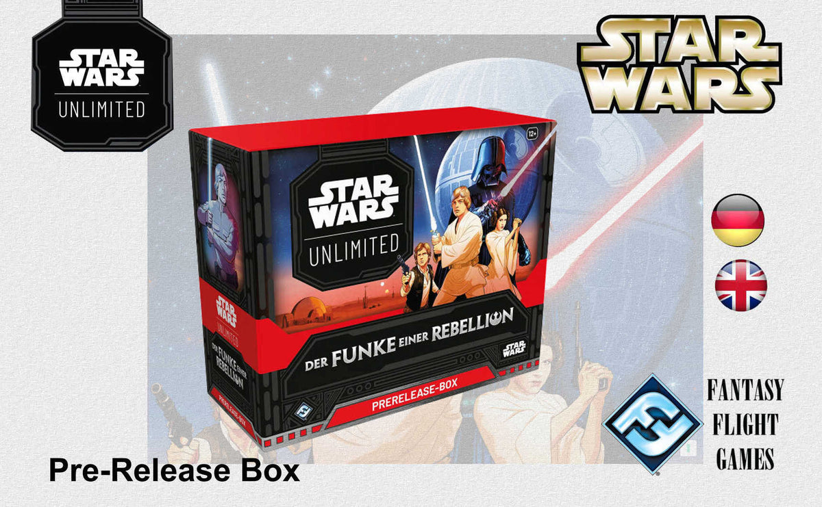 Star Wars: Unlimited - Der Funke einer Rebellion / Spark of Rebellion - Pre-Release Box DE/EN