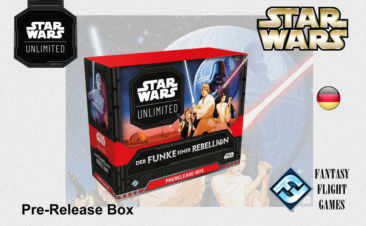 Star Wars: Unlimited - Der Funke einer Rebellion / Spark of Rebellion - Pre-Release Box DE/EN