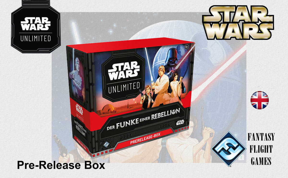 Star Wars: Unlimited - Der Funke einer Rebellion / Spark of Rebellion - Pre-Release Box DE/EN