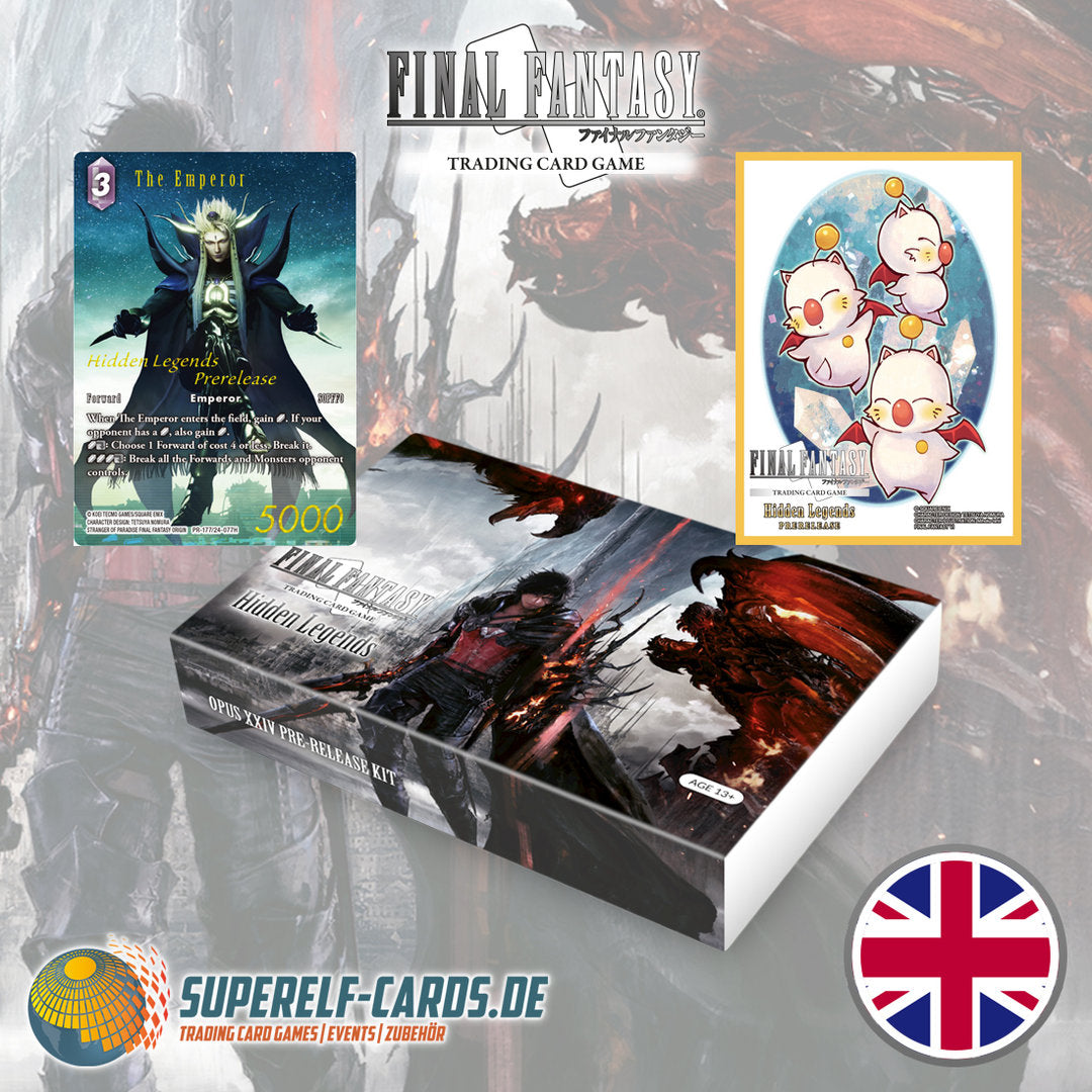 Final Fantasy TCG OPUS 24 / XXIV - Hidden Legends - Pre-Release Kit