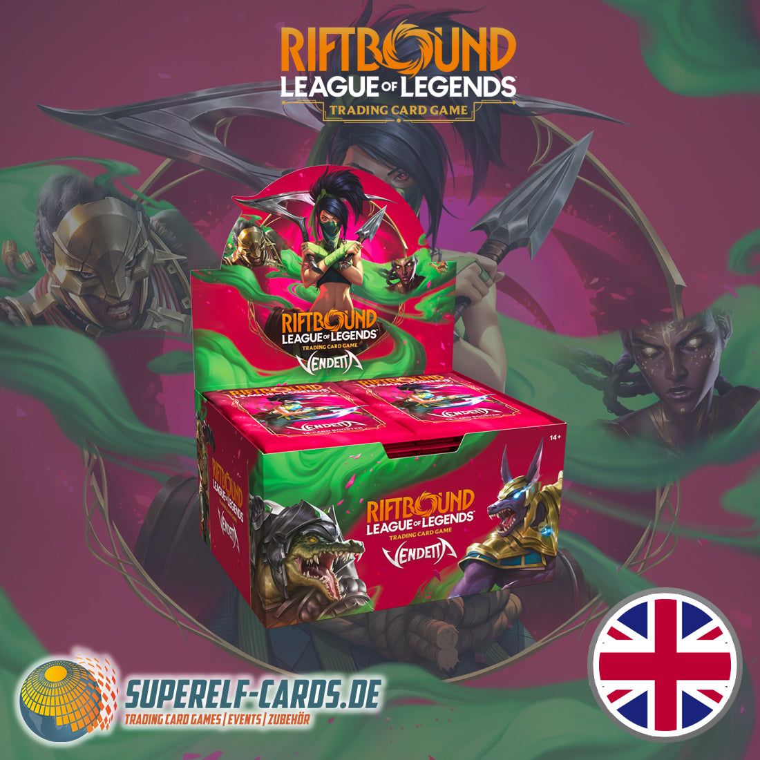 Riftbound: League of Legends TCG - Vendetta - Display - EN